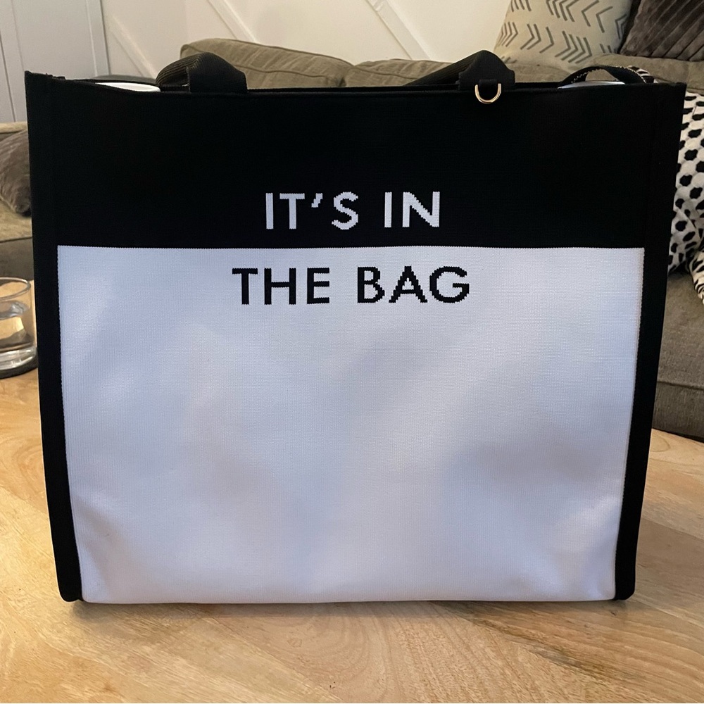 Kate Spade x Target Black and White “It’s In The Bag” Tote Bag